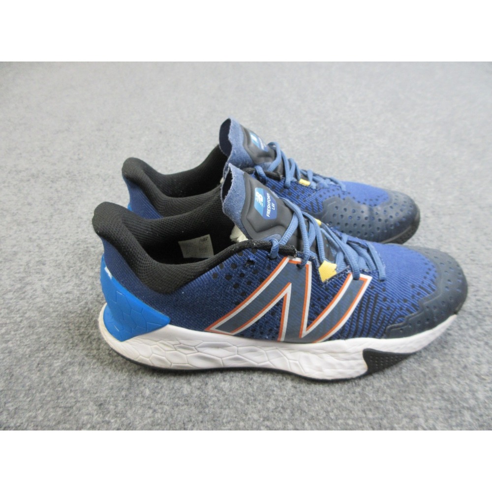 New Balance Fresh Foam LAV Tennis Shoes Mens Size 13 Blue Black Orange Court